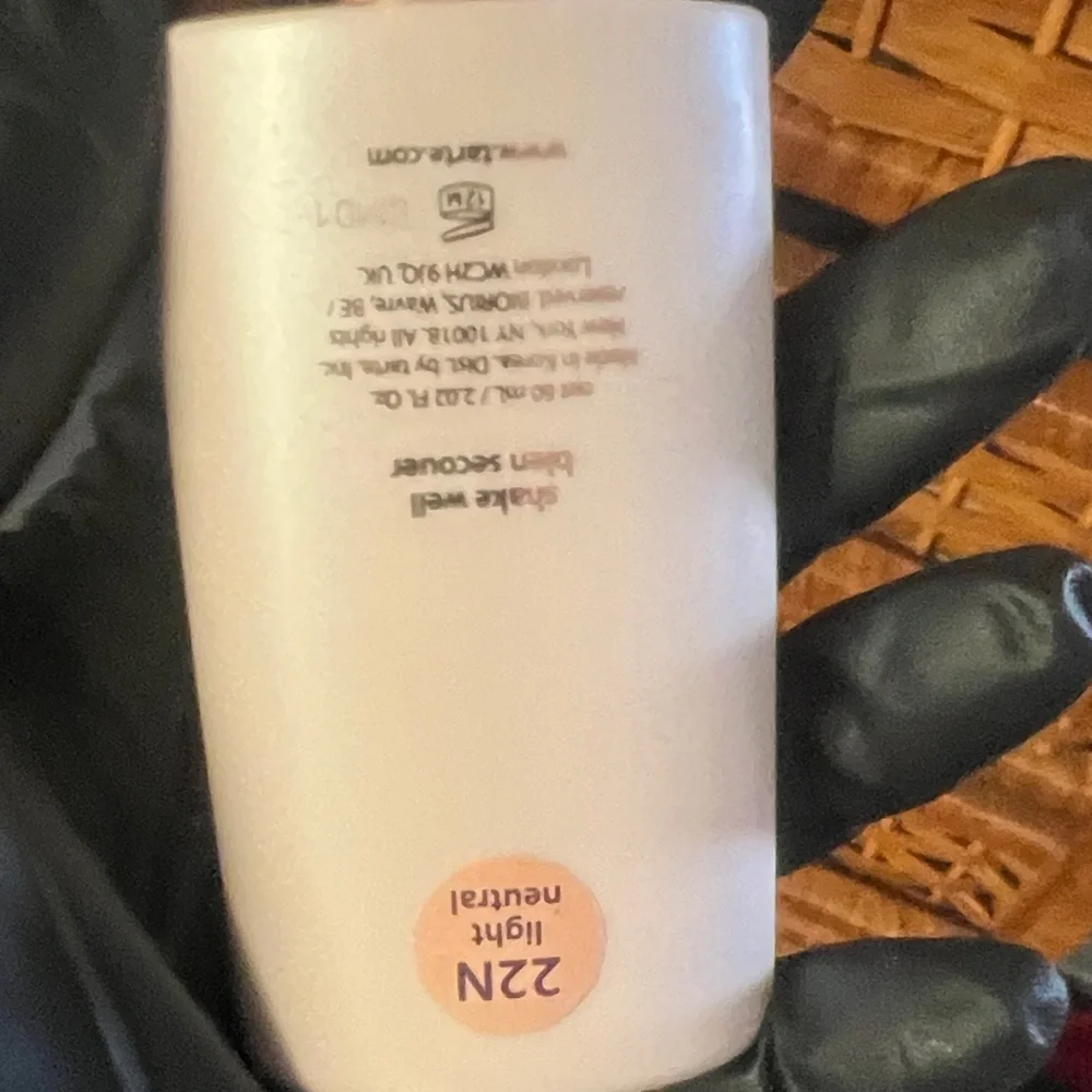 Tarte Timeless Hydrating Foundation in Cream Bottle